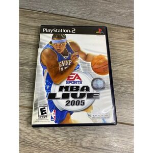 NBA Live 2005 Sony PlayStation 2 PS2 EA Sports Basketball Game CIB SLUS-21058